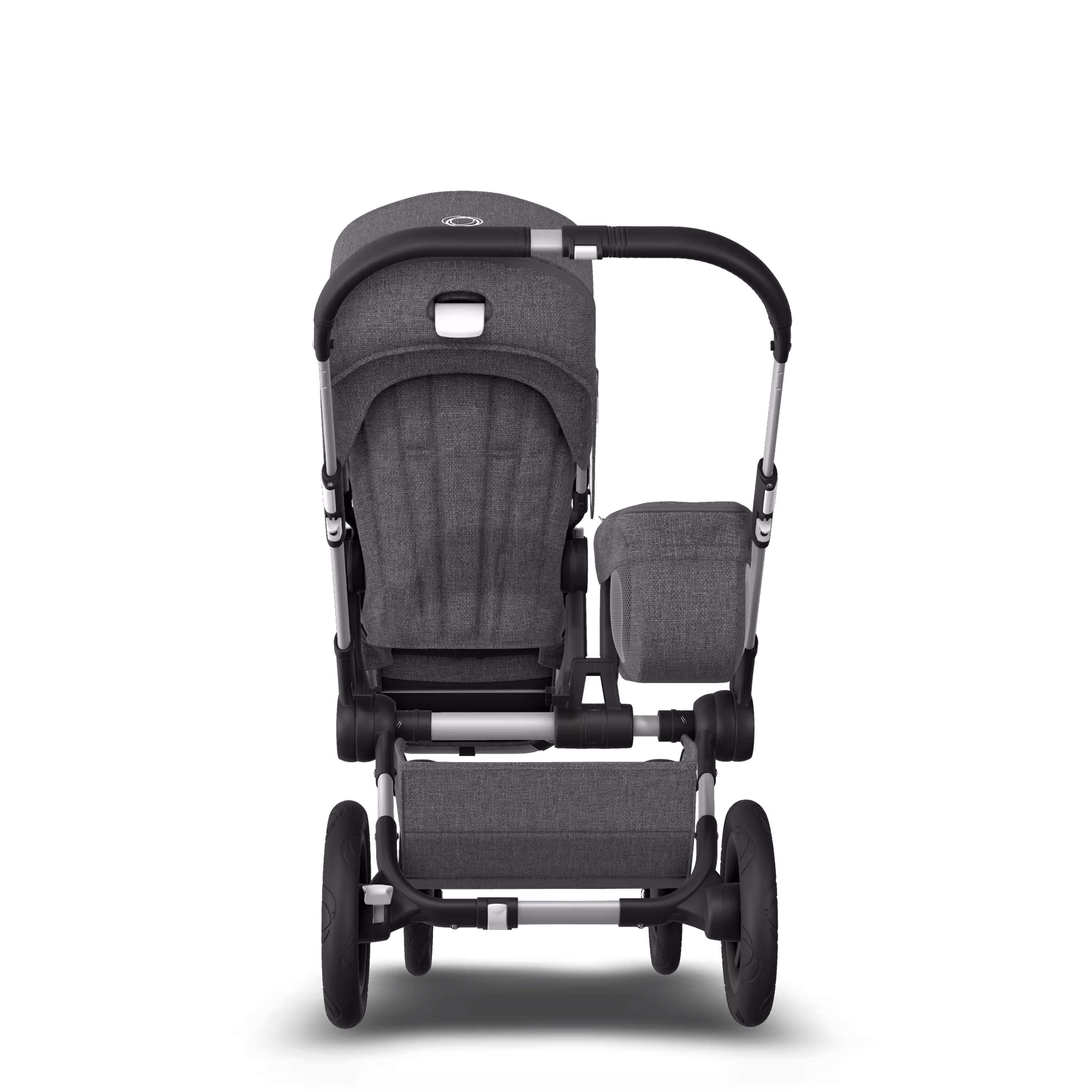 Refurbished Bugaboo Donkey2 Classic mono complete US ALU/GREY MELANGE - Main Modal Image Slide 3 of 7