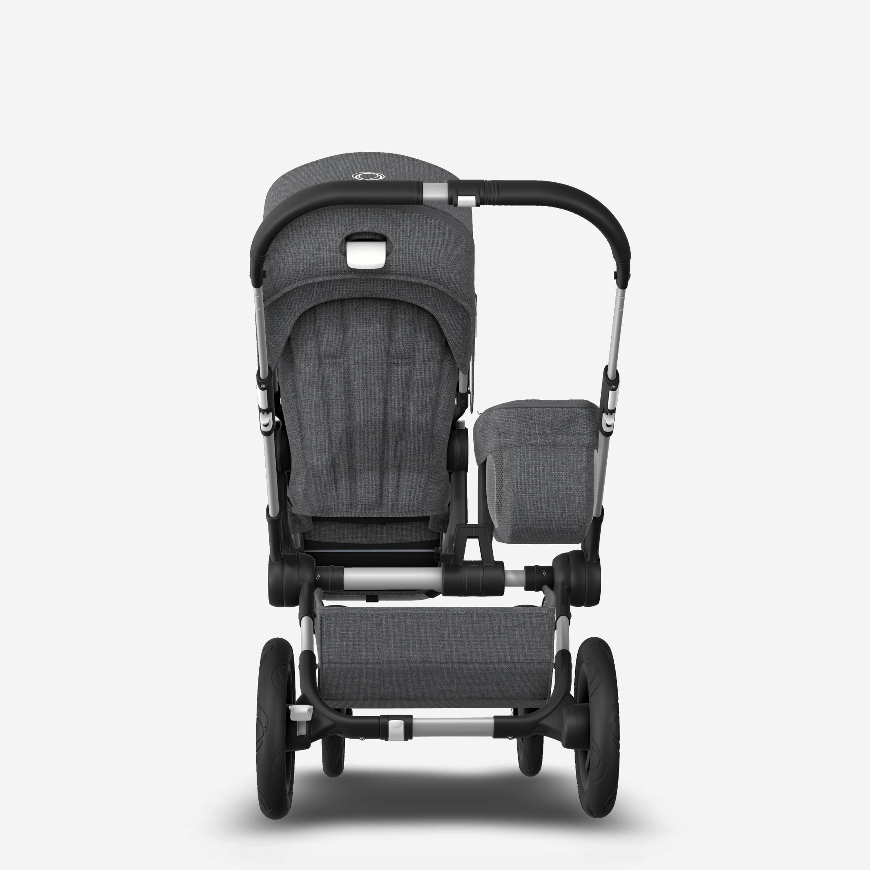 Refurbished Bugaboo Donkey2 Classic mono complete US ALU/GREY MELANGE - Main Modal Image Slide 3 of 7