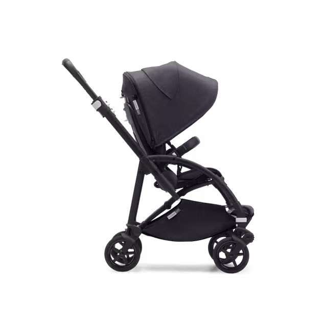 Bugaboo Bee 6 complete mineral washed black sun canopy, mineral washed black fabrics, black base - Main Image Slide 4 of 5