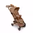 Bugaboo x Stella McCartney Butterfly 2 travel stroller tobacco brown base, tobacco brown fabrics, tobacco brown sun canopy - Thumbnail Slide 10 of 11