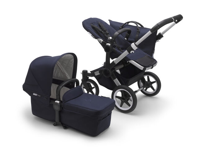 Bugaboo Donkey 3 Classic mono complete | UK ALU/DARK NAVY - Main Image Slide 5 of 5