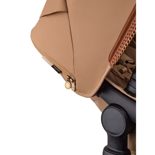Bugaboo x Stella McCartney Fox 5 Renew 2-in-1 stroller tobacco brown base, tobacco brown fabrics, tobacco brown sun canopy - Main Image Slide 12 of 13