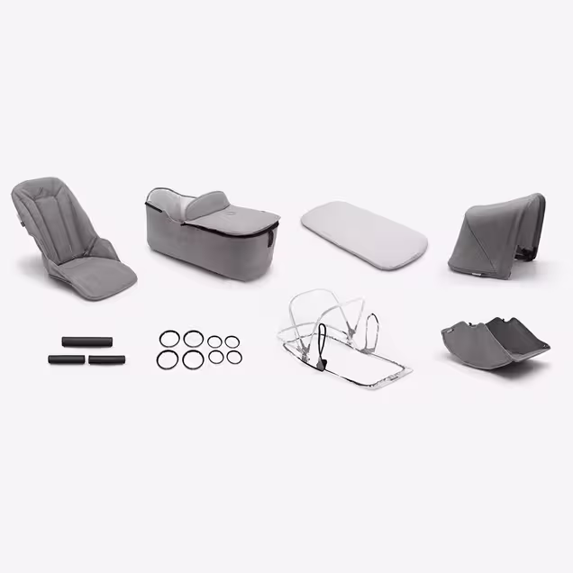 Bugaboo Fox Mineral style set complete LIGHT GREY - Main Image Slide 1 van 1
