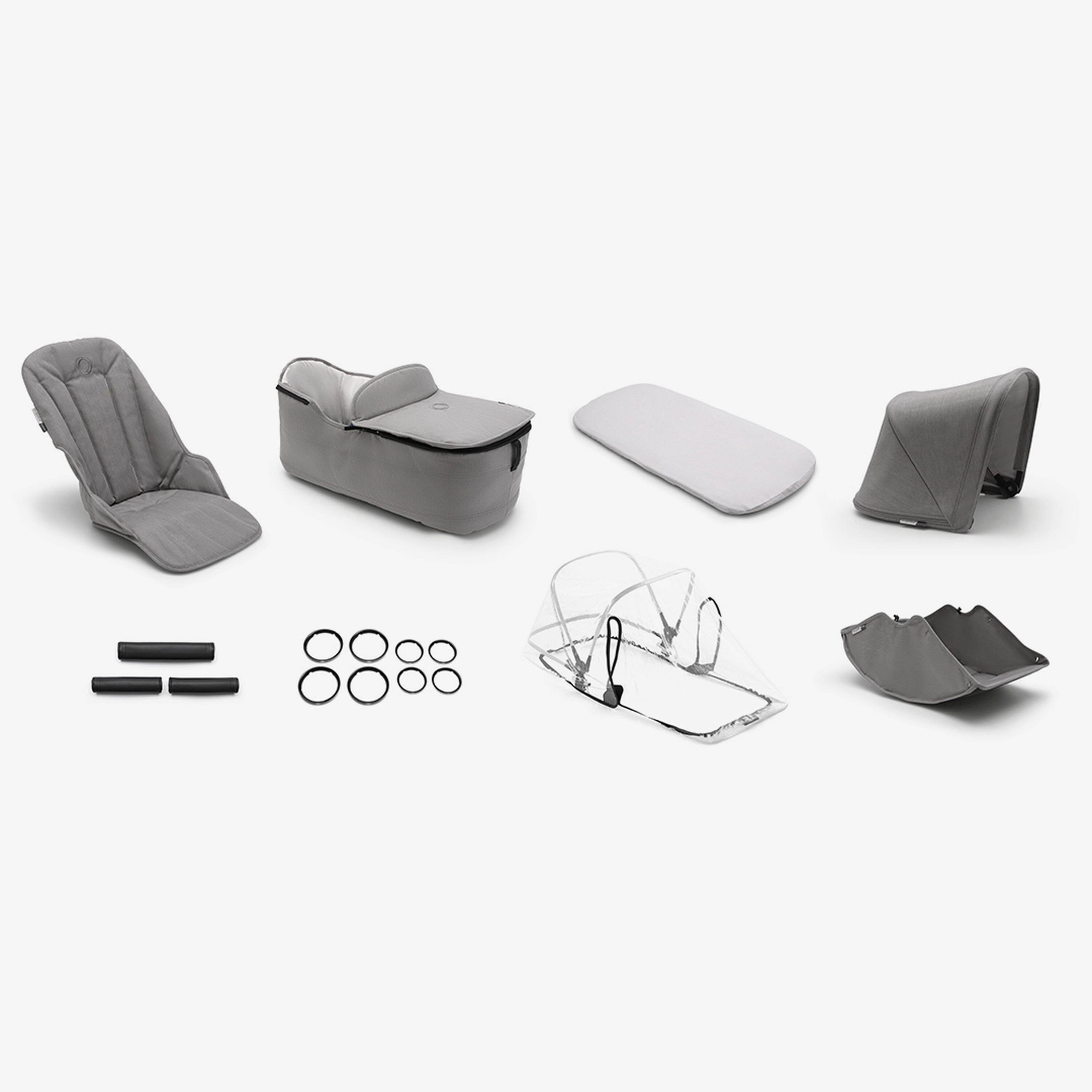 Bugaboo Fox Mineral style set complete LIGHT GREY - Main Modal Image Slide 1 of 1