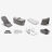 Bugaboo Fox Mineral style set complete LIGHT GREY - Thumbnail Slide 1 of 1