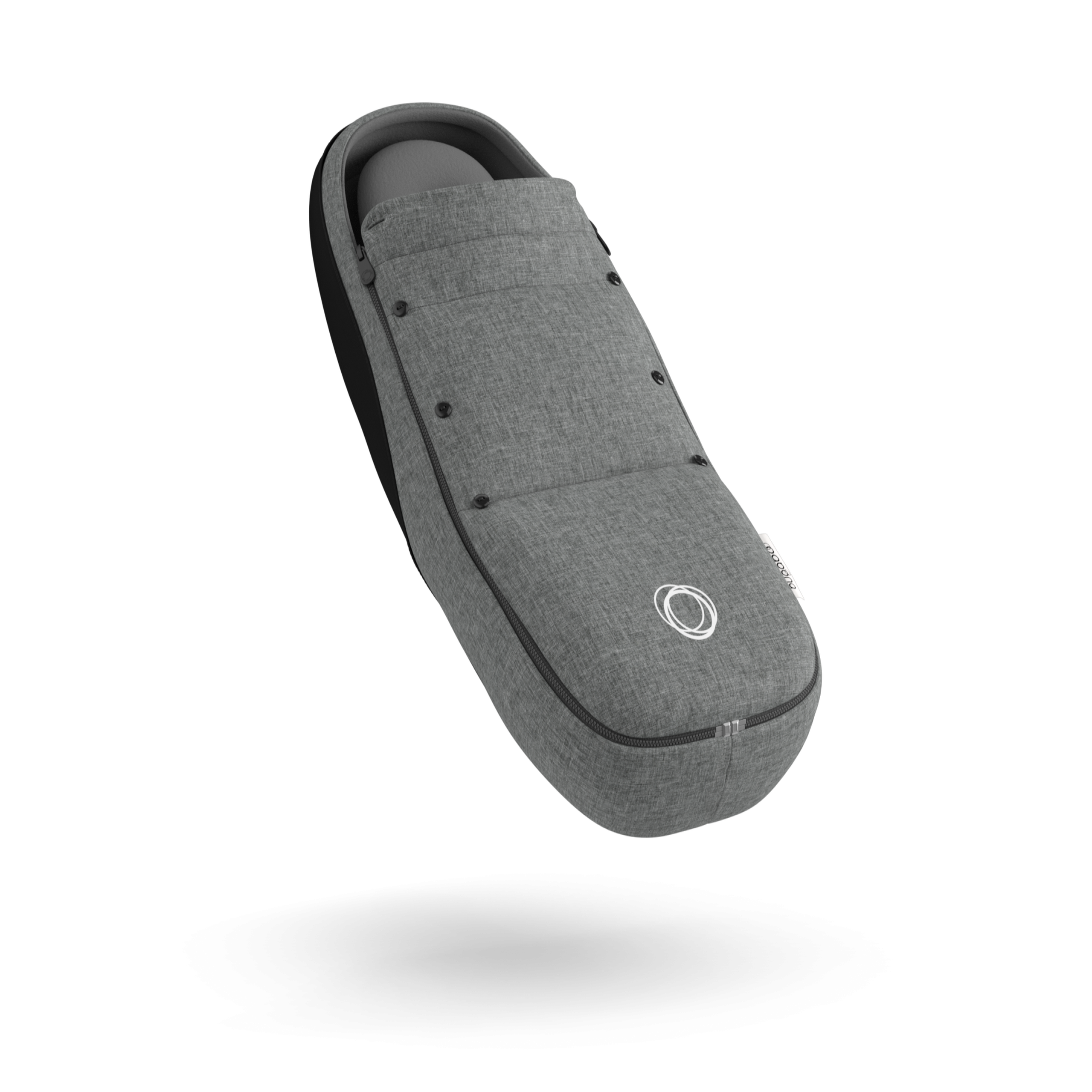 Bugaboo Bee baby cocoon GREY MELANGE - Thumbnail Slide 3 of 5