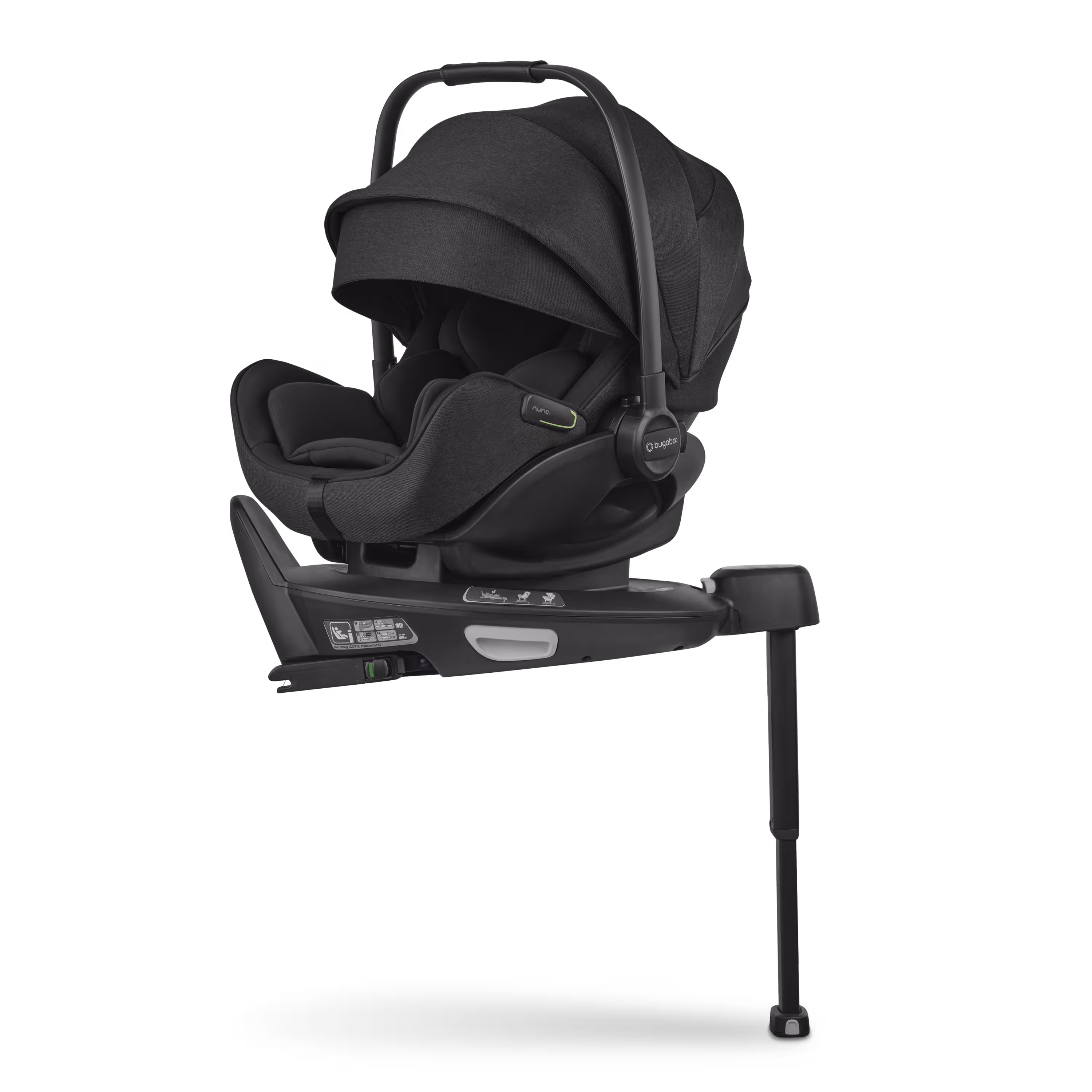 Bugaboo Otter with 360 ISOFIX Base by Nuna Mineral washed black - Main Modal Image Slide 1 of 6