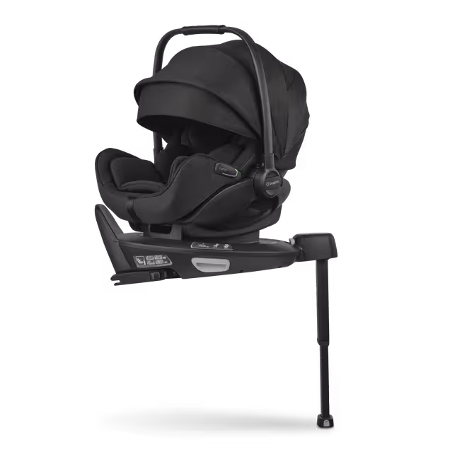 Bugaboo Otter with 360 ISOFIX Base by Nuna Mineral washed black - Main Image Slide 1 of 6