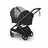 Bugaboo Dragonfly Plus 2-in-1 stroller black base, grey melange fabrics, misty white sun canopy - Thumbnail Slide 10 of 11