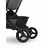 Bugaboo Butterfly 2 travel pram black base, dusty pink fabrics, dusty pink sun canopy  - Thumbnail Slide 7 of 8