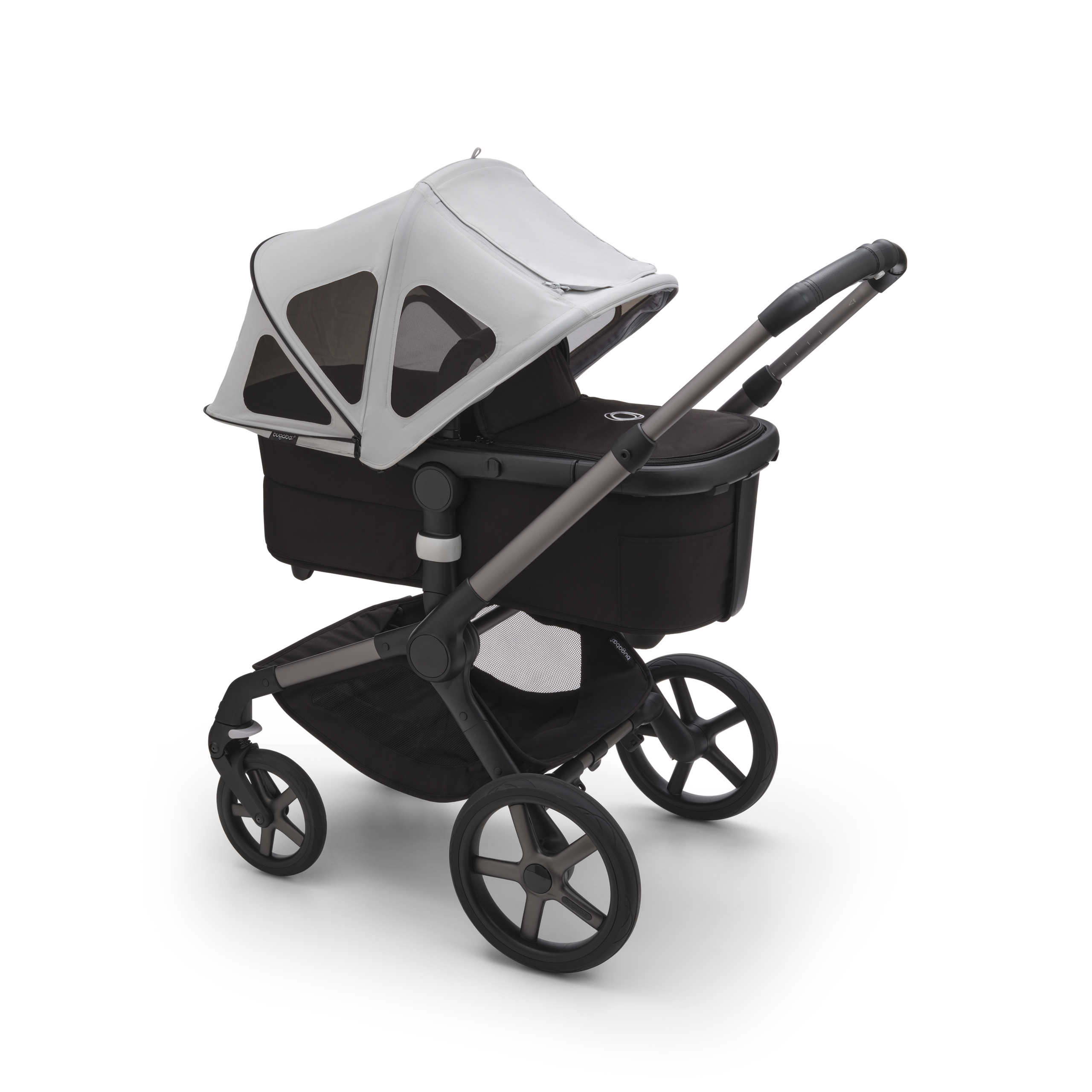 Bugaboo Fox/Cameleon3/Lynx breezy sun canopy v2 MISTY GREY - Thumbnail Slide 4 of 4