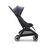 Bugaboo Butterfly travel stroller black base, stormy blue fabrics, stormy blue sun canopy - Thumbnail Slide 2 of 13
