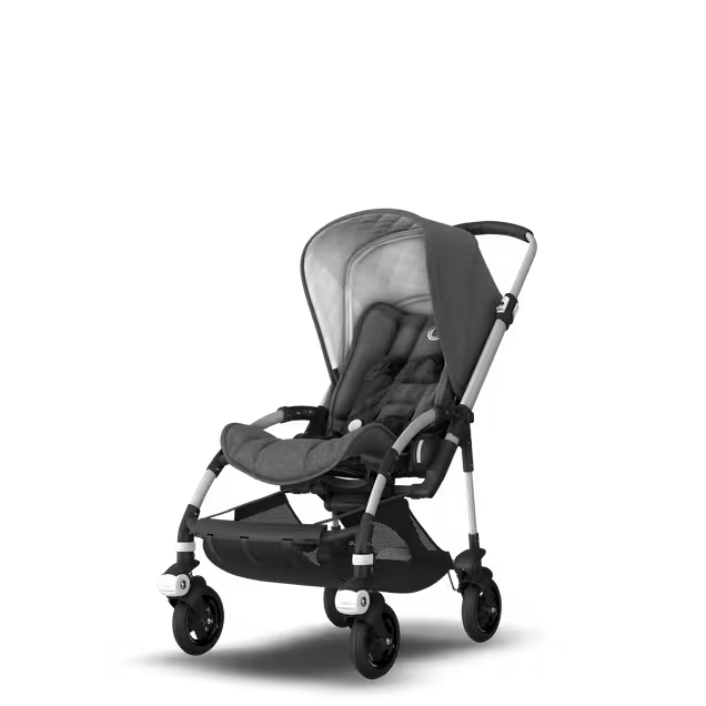 Refurbished Bugaboo Bee5 Classic complete ALU/GREY MELANGE - Main Image Slide 5 van 6