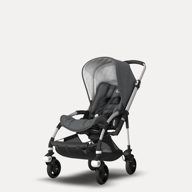 Refurbished Bugaboo Bee5 Classic complete ALU/GREY MELANGE - Main Image Slide 5 of 6