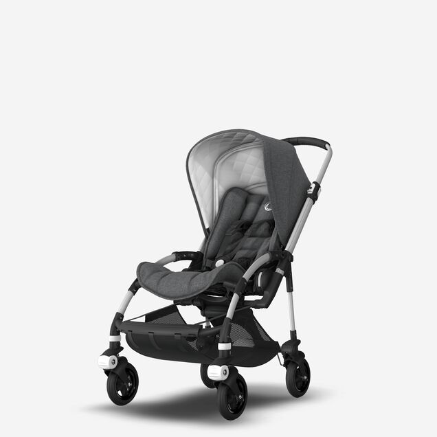 Refurbished Bugaboo Bee5 Classic complete ALU/GREY MELANGE - Main Image Slide 5 of 6