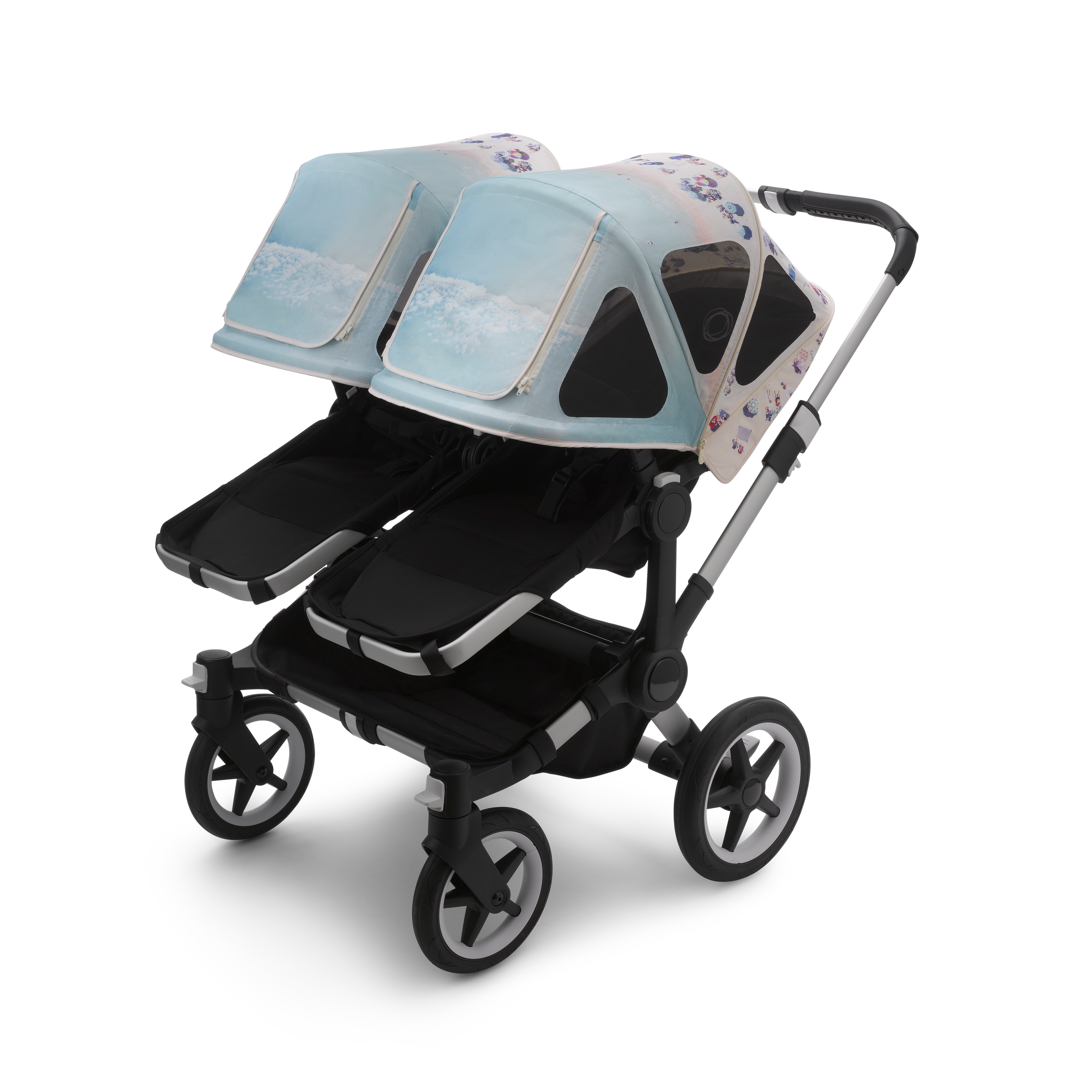 Bugaboo Donkey3 breezy sun canopy | GRAY MALIN - Thumbnail Slide 5 of 6
