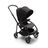 Bugaboo Bee 6 bassinet and seat stroller black sun canopy, grey mélange fabrics, black base - Thumbnail Slide 1 of 6
