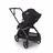 Bugaboo Dragonfly Plus seat stroller black base, desert taupe fabrics, misty white sun canopy - Thumbnail Slide 5 of 10