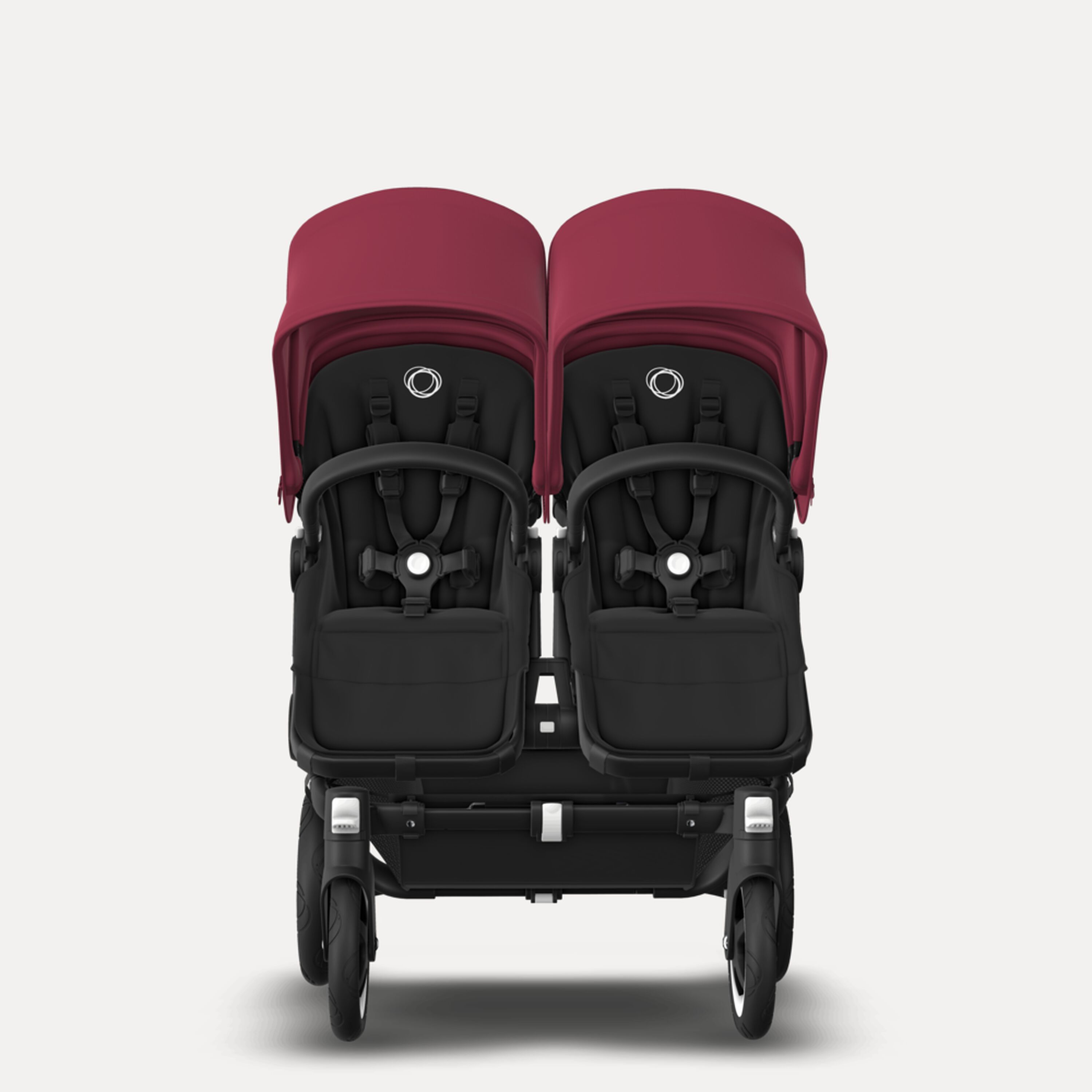 US - D2T stroller bundle black, black, ruby red - Main Modal Image Slide 2 of 2
