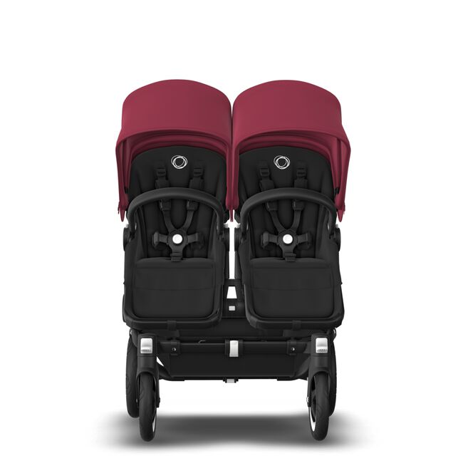 US - D2T stroller bundle black, black, ruby red - Main Image Slide 2 of 2