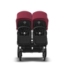 US - D2T stroller bundle black, black, ruby red - Thumbnail Slide 2 of 2