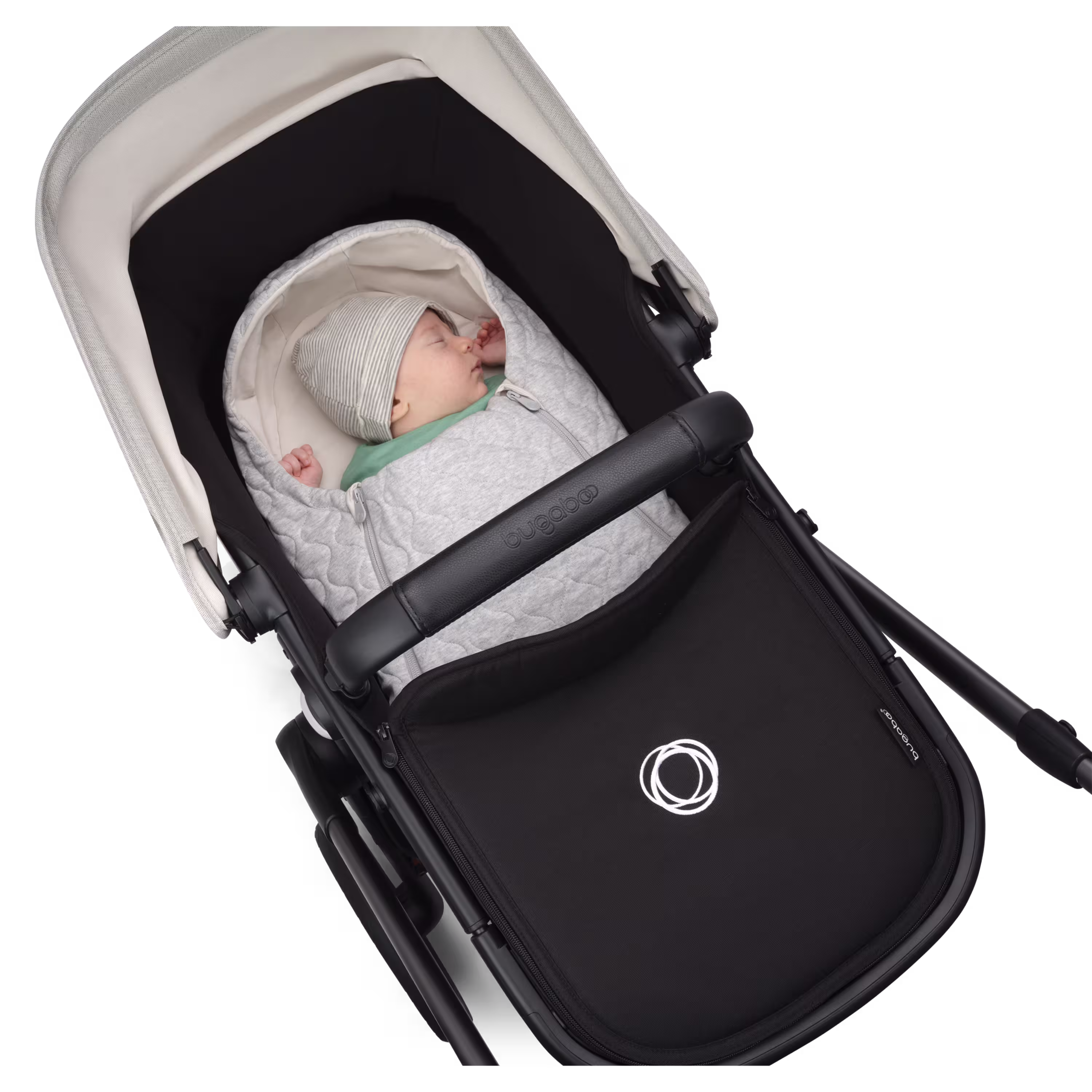Bugaboo newborn inlay LIGHT GREY MELANGE - Main Modal Image Slide 2 of 10