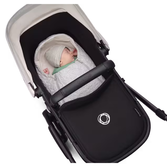 Bugaboo newborn inlay LIGHT GREY MELANGE - Main Image Slide 2 of 10