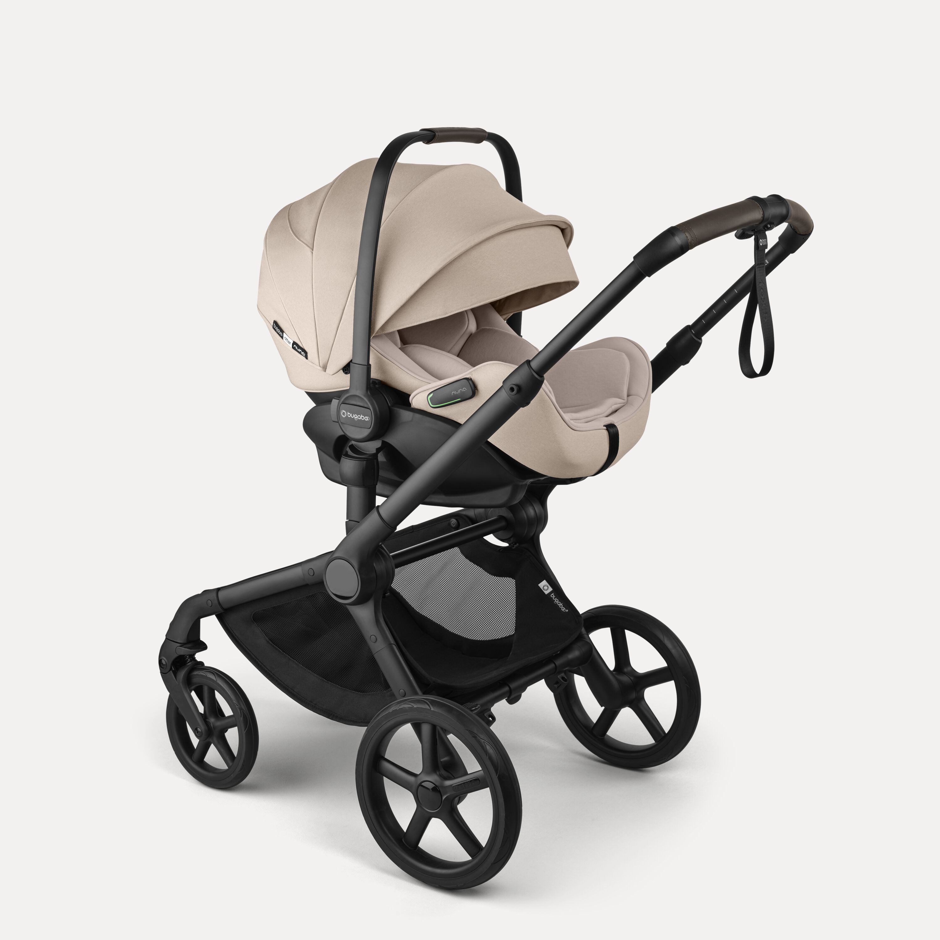 Bugaboo Otter by Nuna infant car seat DESERT TAUPE MELANGE Double - Main Modal Image Slide 3 of 7