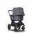 Bugaboo Fox 2 travel system steel blue sun canopy, steel blue fabrics, black base - Thumbnail Slide 2 of 15