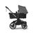 Bugaboo Donkey 5 Mono 2-in-1 stroller graphite base, midnight black fabrics, grey mélange sun canopy - Thumbnail Slide 3 van 12