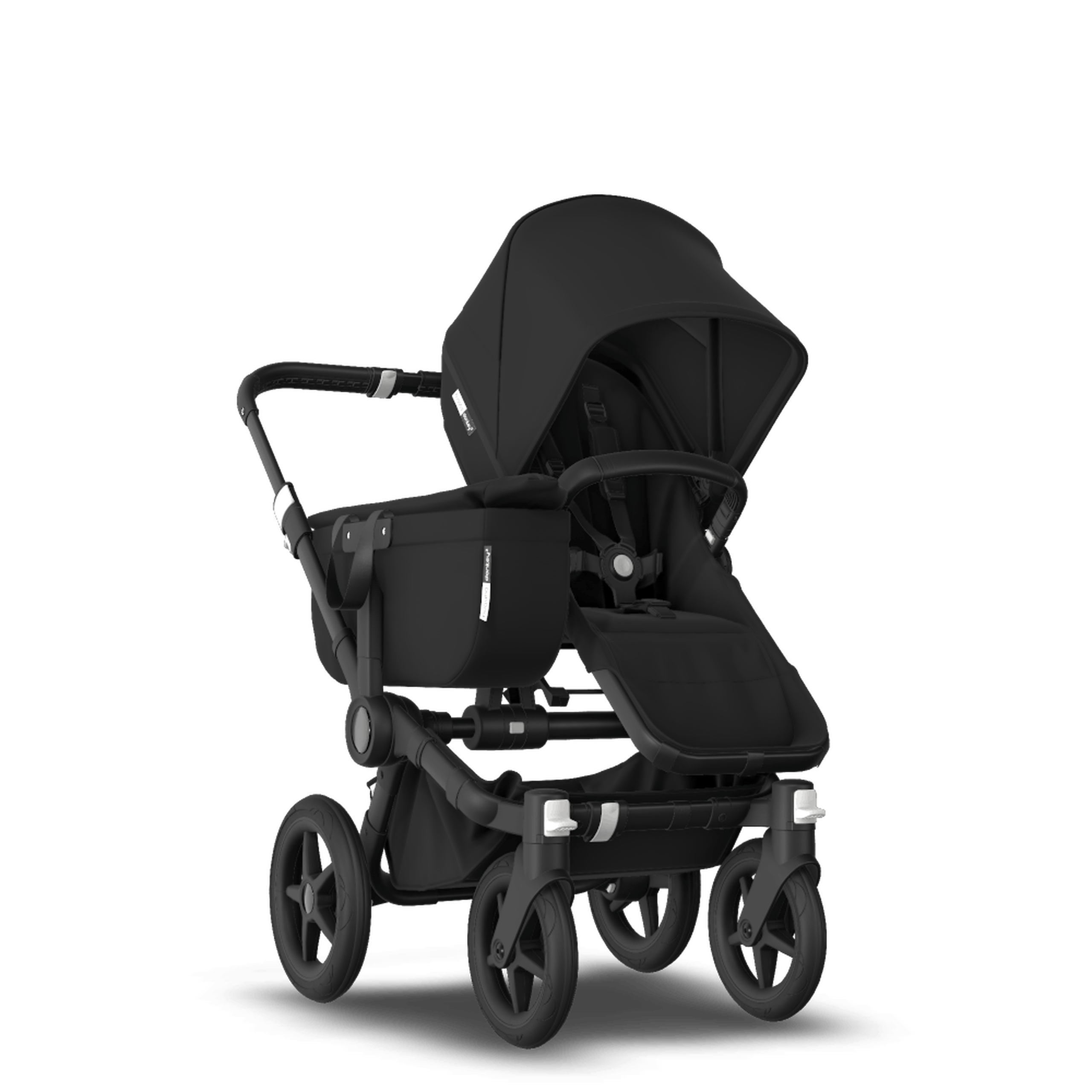 Bugaboo Donkey 3 Mono Complete black sun canopy, black seat, black chassis - Thumbnail Slide 1 of 5