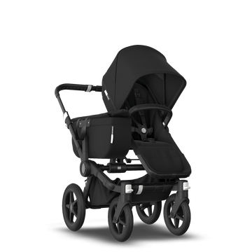 Bugaboo Donkey 3 Mono Complete black sun canopy, black seat, black chassis