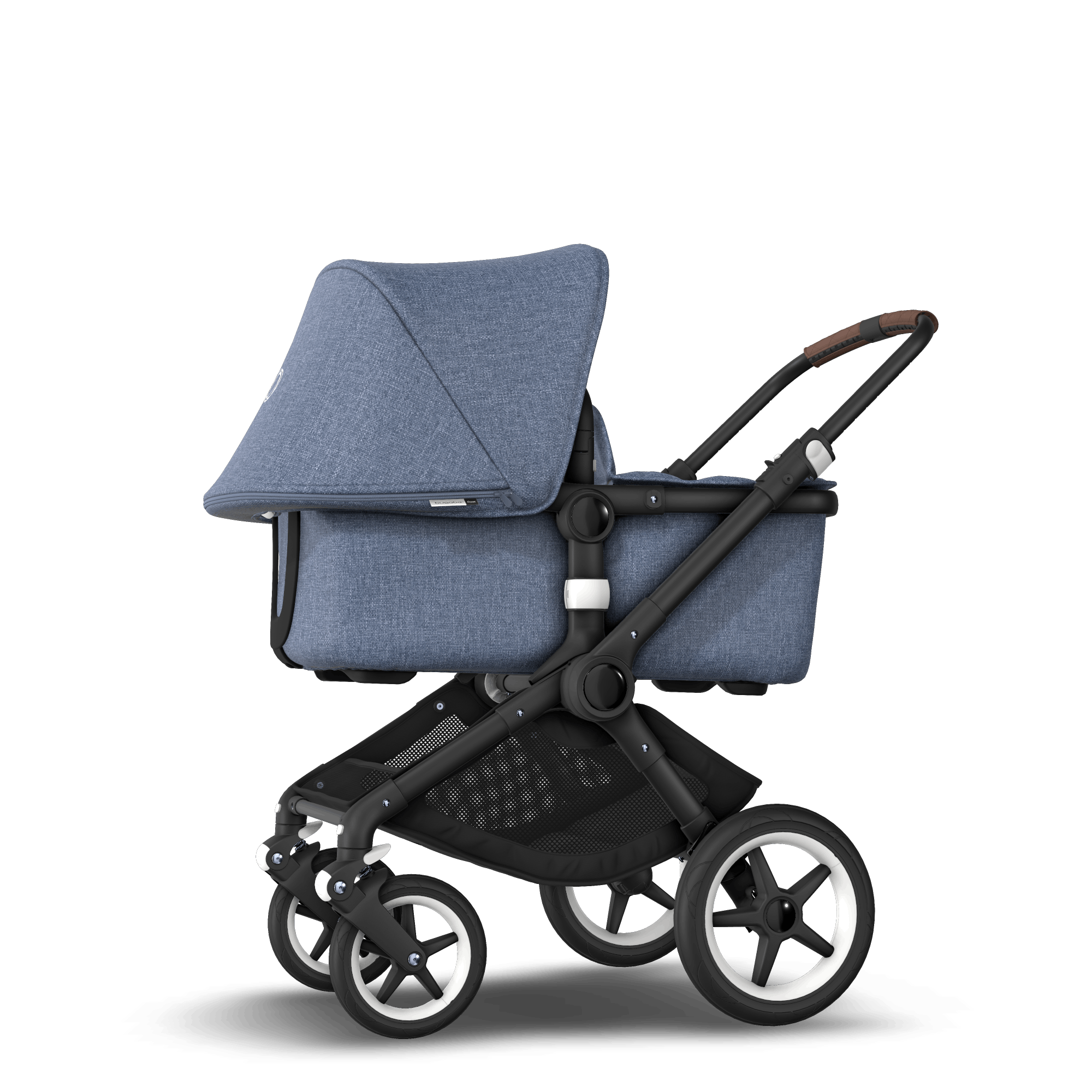 bugaboo fox blue melange black frame