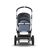 Bugaboo Cameleon 3 Plus Grey melange sun canopy, blue melange fabrics, aluminium base - Thumbnail Slide 4 of 5