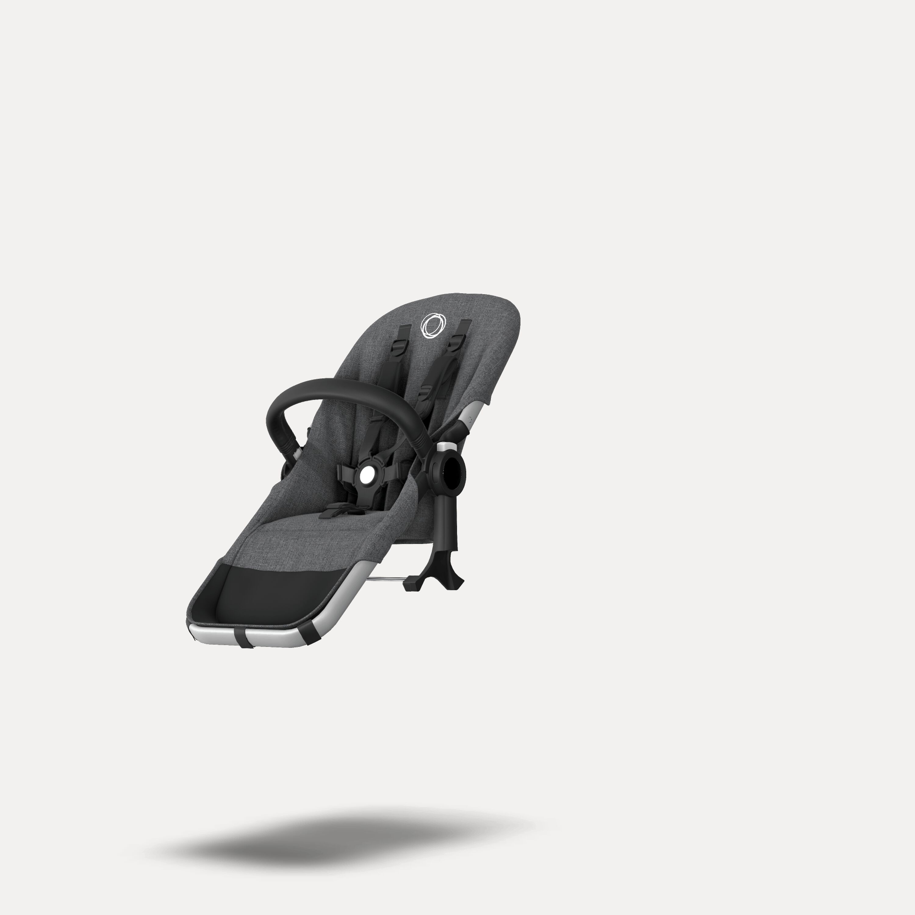 Bugaboo Donkey2 seat fabric GREY MELANGE - Main Modal Image Slide 6 van 6