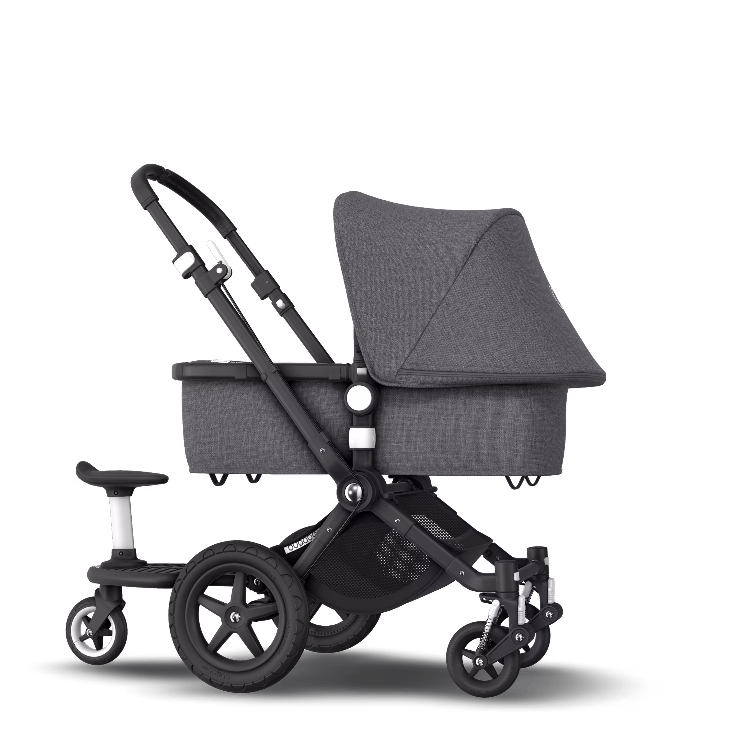 US - Cameleon3 plus + wheeled board classic Black grey melange - Main Modal Image Slide 4 of 6