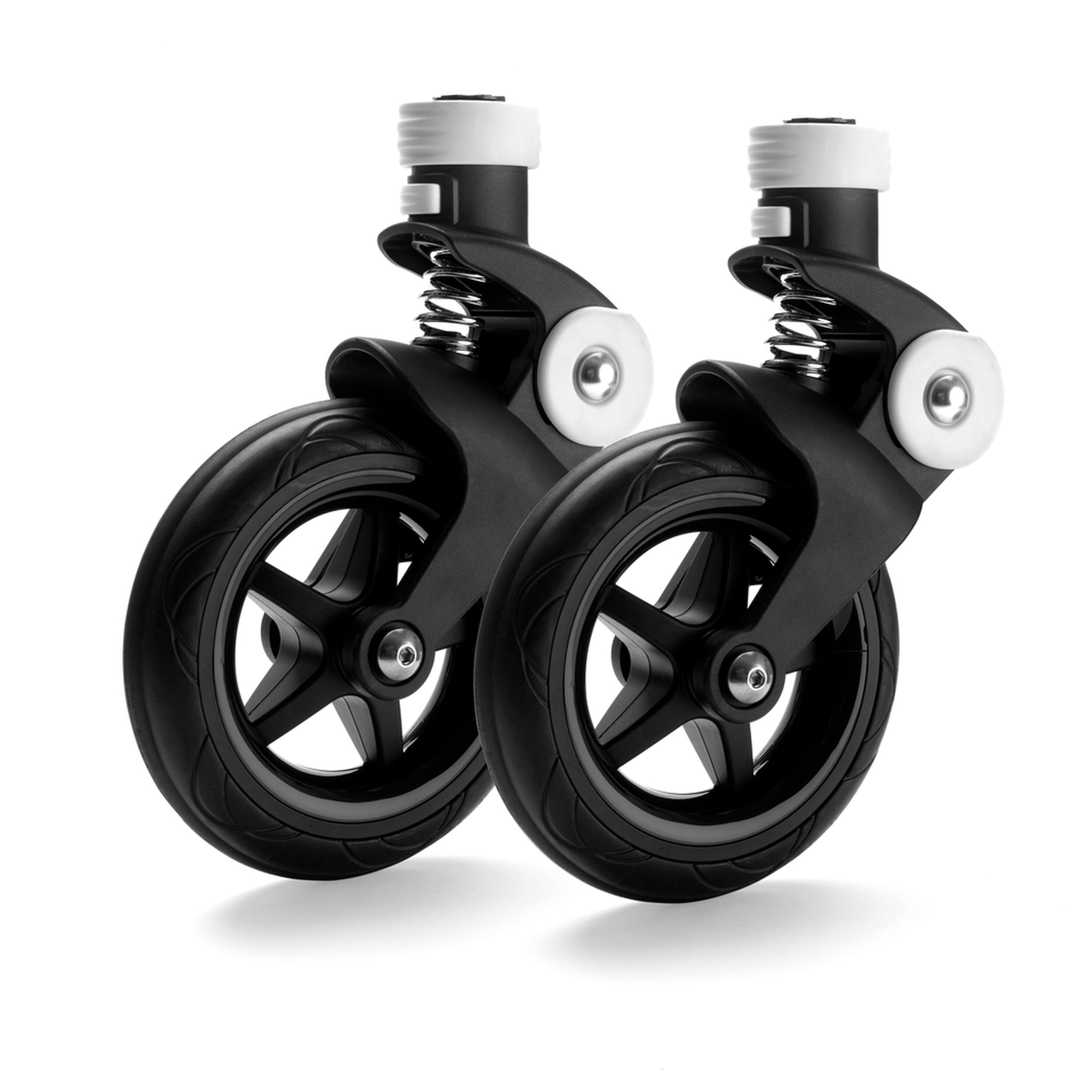 Bugaboo Bee5 wheel caps GLOSSY BLACK - Main Modal Image Slide 2 of 3