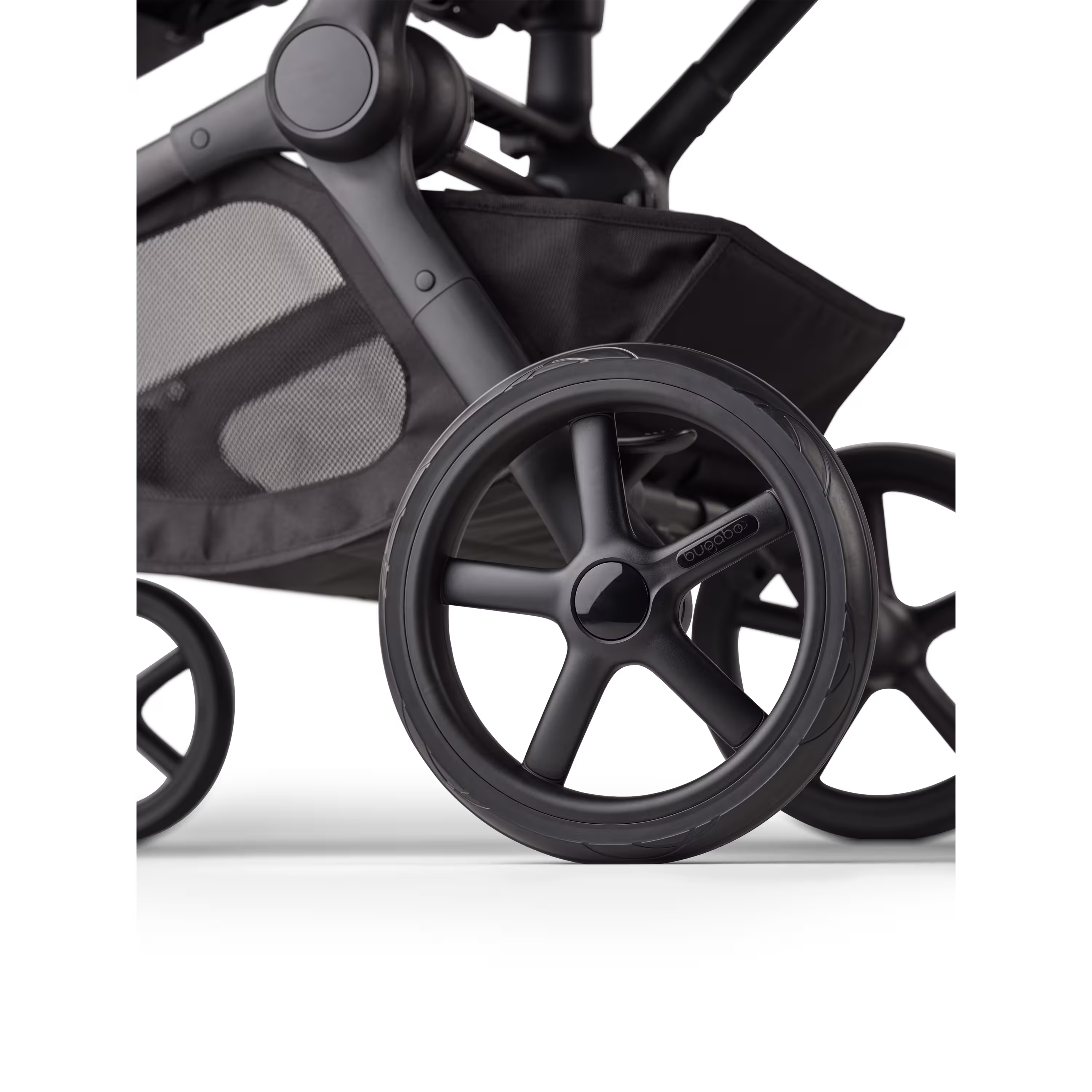 Bugaboo X Artipoppe Kangaroo Limited Edition 2-in-1 stroller black base, heritage black fabrics, bugaboo x artipoppe sun canopy - Main Modal Image Slide 11 of 12
