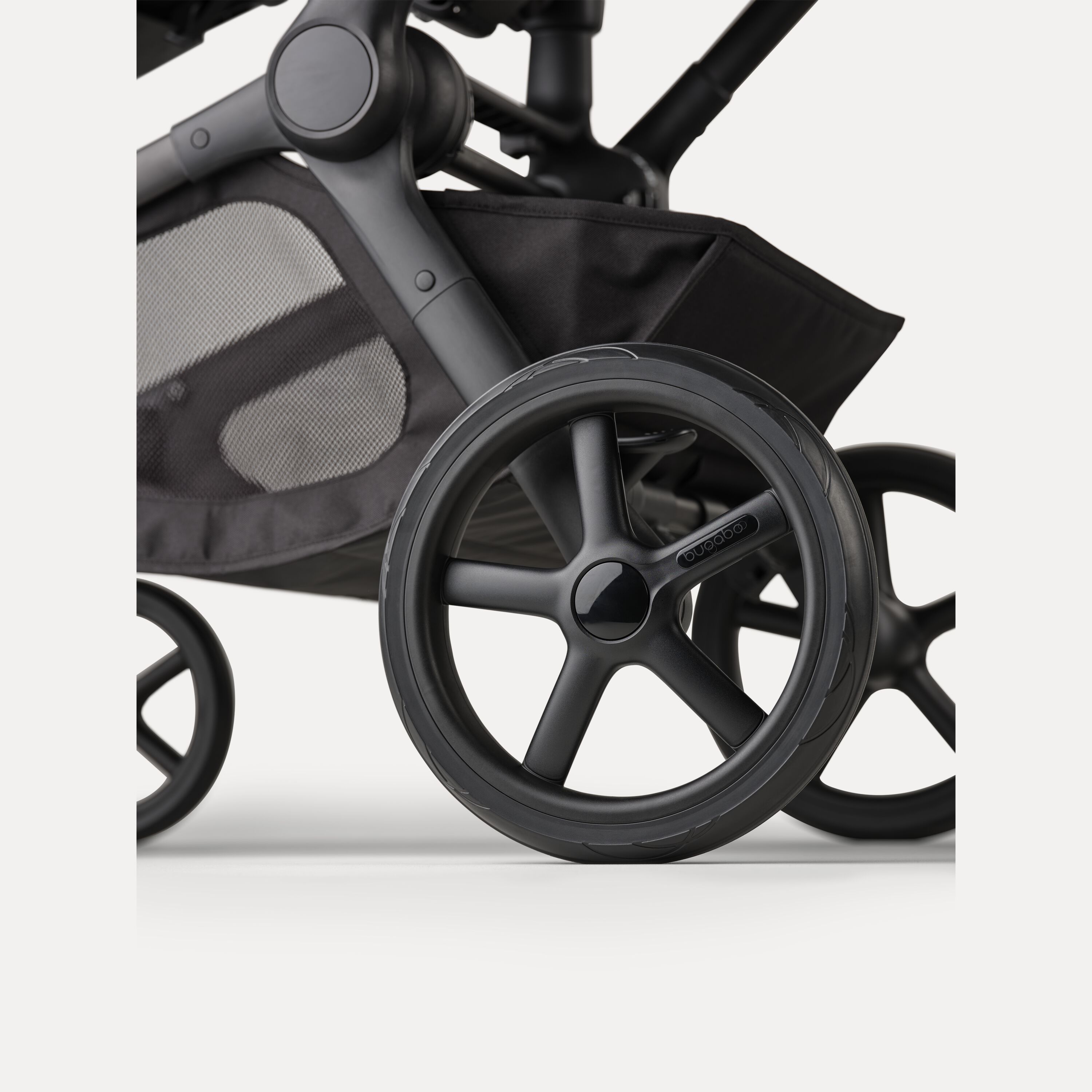 Bugaboo X Artipoppe Kangaroo Limited Edition 2-in-1 stroller black base, heritage black fabrics, bugaboo x artipoppe sun canopy - Main Modal Image Slide 11 of 12