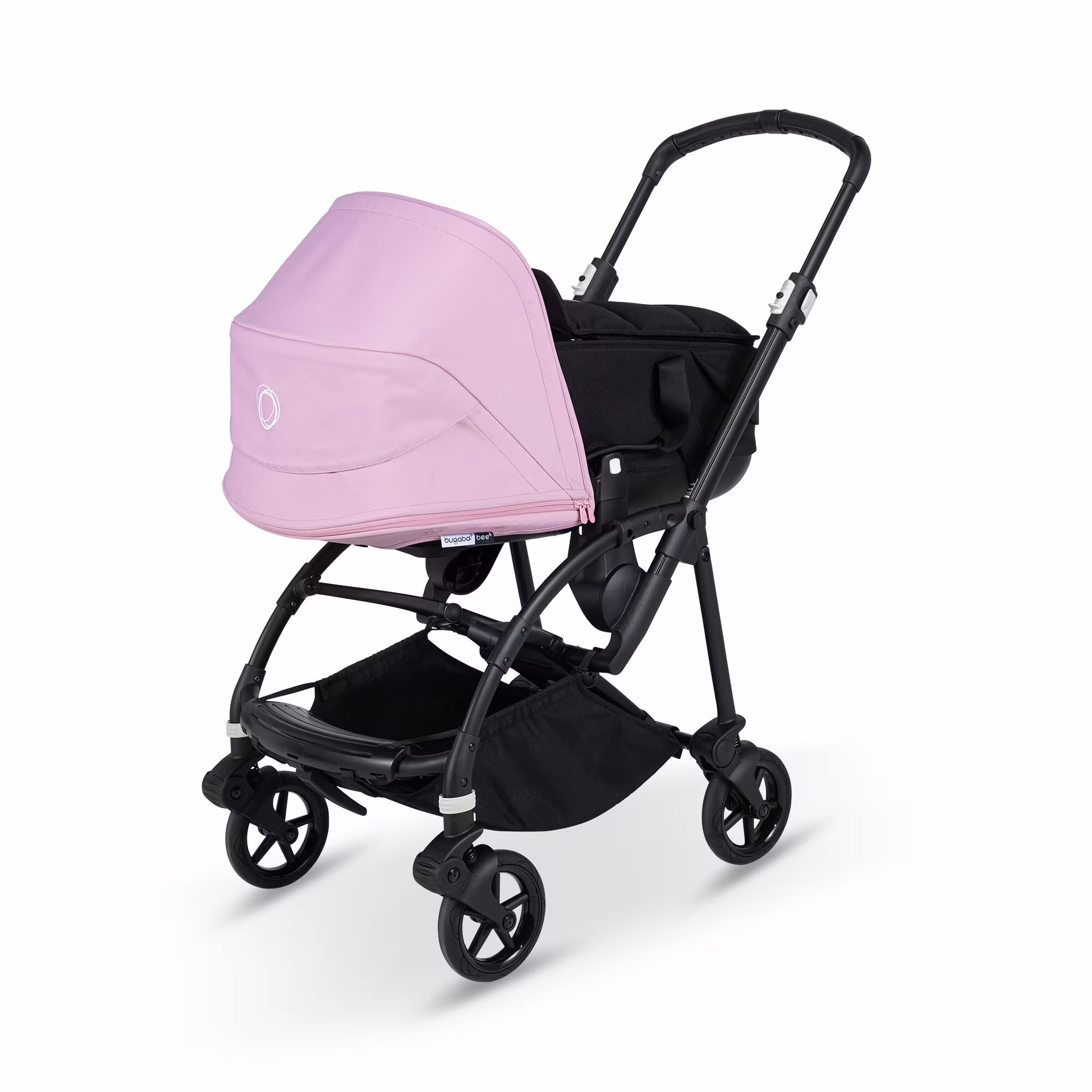 Bugaboo Bee6 sun canopy RW fabric NA SOFT PINK - Main Modal Image Slide 3 of 22