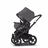 Bugaboo Donkey 3 Mono travel system grey melange sun canopy, grey melange fabrics, black base - Thumbnail Slide 8 of 19