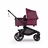 Bugaboo Kangaroo 2-in-1 pram black base, dark cherry red fabrics, dark cherry red sun canopy - Thumbnail Slide 2 of 18