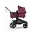 Bugaboo Kangaroo 2-in-1 pram black base, dark cherry red fabrics, dark cherry red sun canopy - Thumbnail Slide 2 of 18