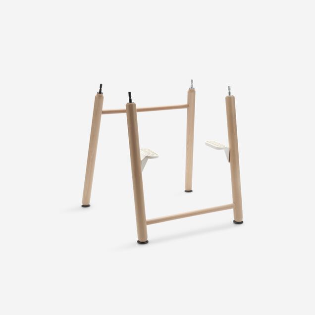 Bugaboo Giraffe front & rear leg assembly NEUTRAL WOOD - Main Image Slide 1 of 2