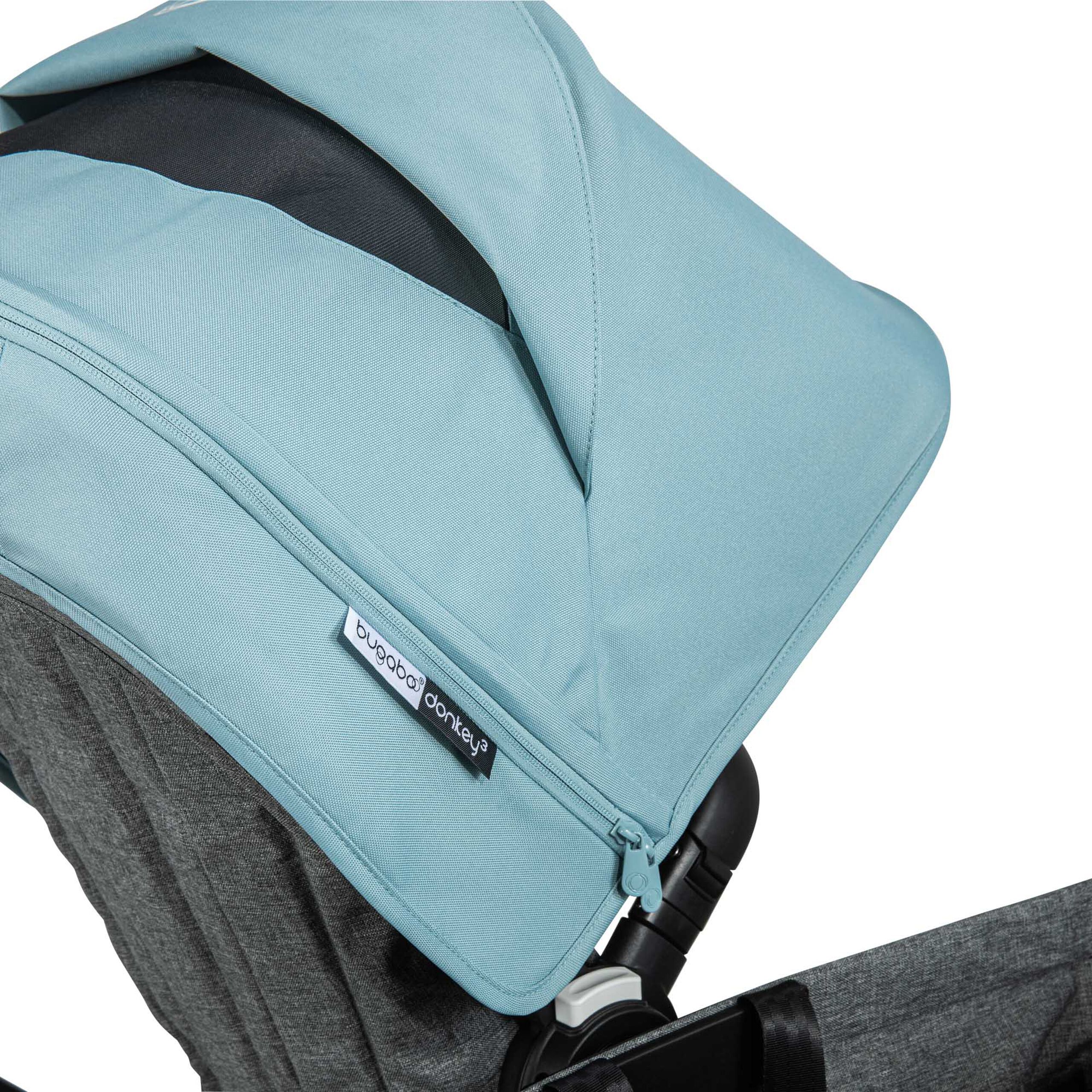 Bugaboo Donkey3 sun canopy VAPOR BLUE - Thumbnail Slide 10 of 21