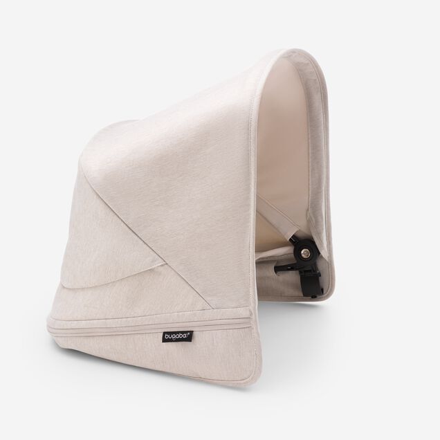 Bugaboo Donkey 5 sun canopy RW fabric NA MISTY WHITE - Main Image Slide 1 of 1