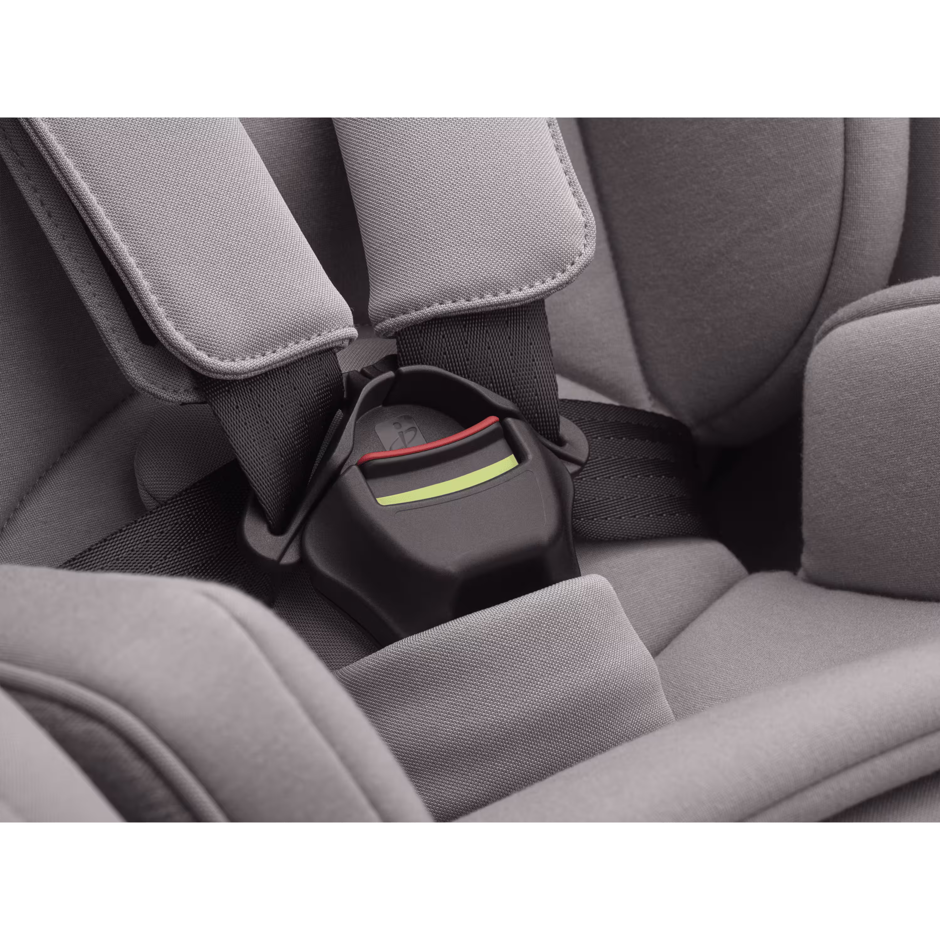 Close up of the 5-point safety harness of the Bugaboo Owl by Nuna. - Main Modal Image Slide 9 of 13