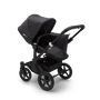 PP Bugaboo Donkey3 Mineral mono complete BLACK/WASHED BLACK - Thumbnail Slide 1 of 3