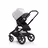 Bugaboo Fox 3 bassinet and seat stroller black base, midnight black fabrics, misty white sun canopy - Thumbnail Slide 7 of 9