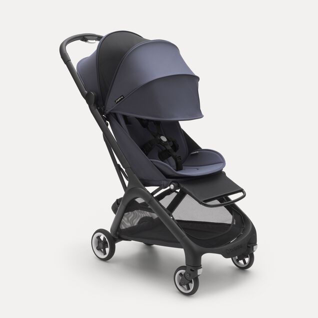 Refurbished Bugaboo Butterfly complete Black/Stormy blue - Stormy blue - Main Image Slide 4 of 18